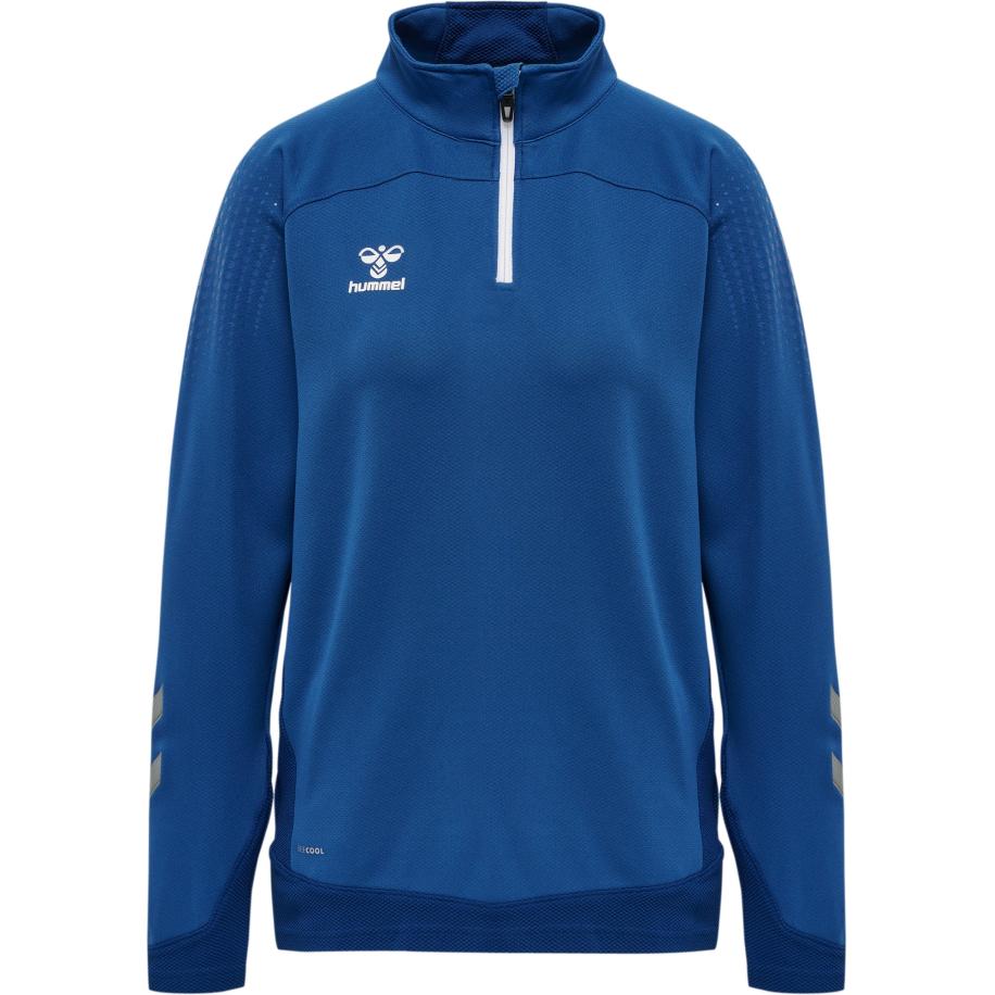 Hummel Hummel Trainingsjack kobaltblauw / grijs / wit -