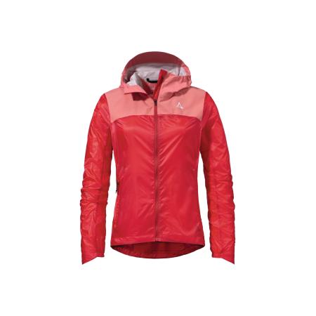Schöffel Schöffel Sportjas Hybrid Flow Trail rood / watermeloen rood / wit