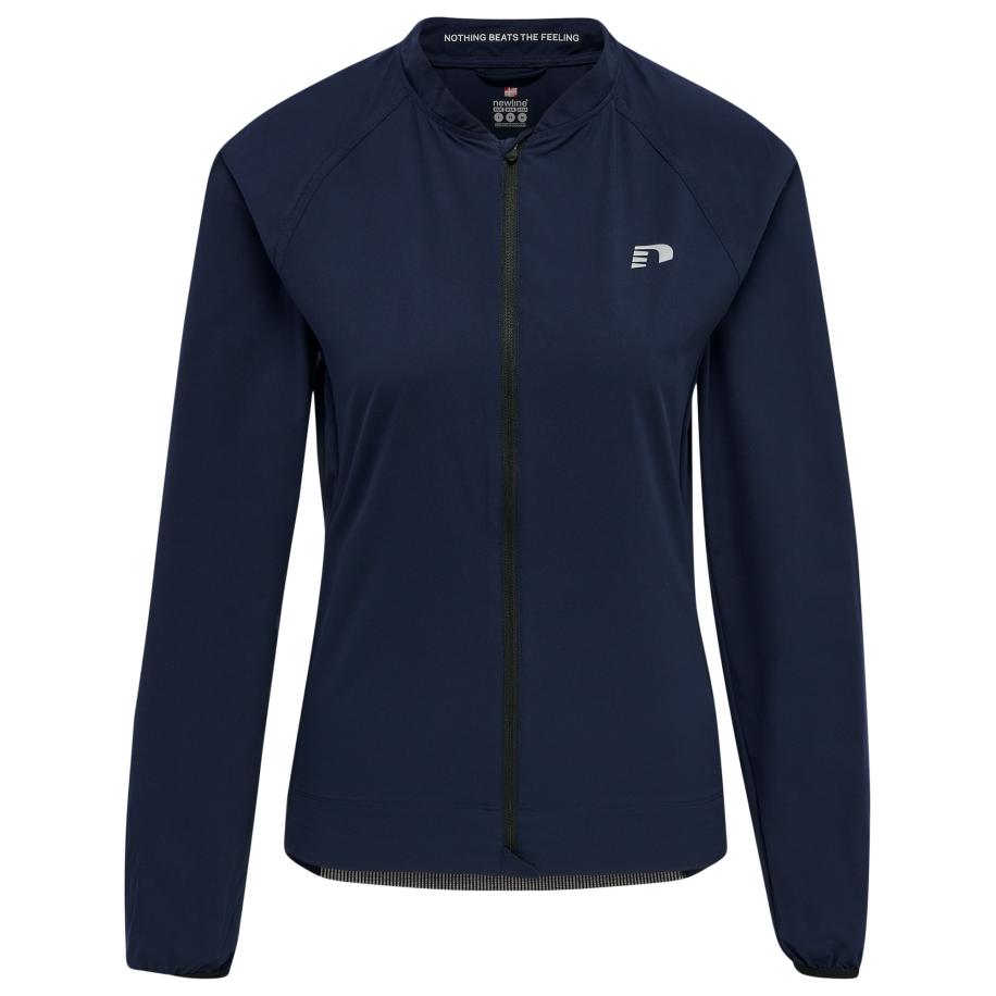 Newline Newline Sportief sweatvest marine / grijs -