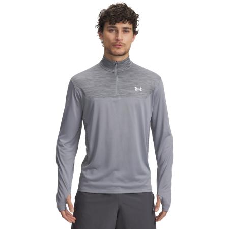 Herenshirt Under Armour Tech™ Utility met korte kits Staal / Castlerock / Wit XXL