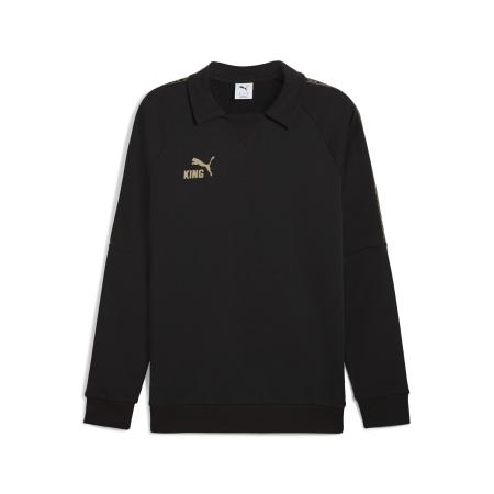 Puma PUMA Sportsweatshirt King Drill beige / zwart