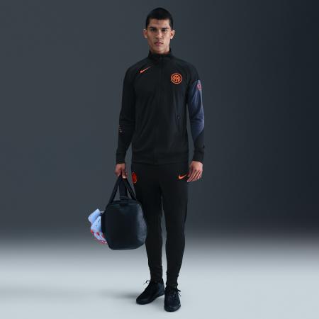 Inter Milan Strike Derde Nike Total 90 knit voetbaltrainingsjack met Dri-FIT voor heren - Zwart