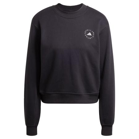 adidas by stella mccartney ADIDAS BY STELLA MCCARTNEY Sportief sweatshirt adidas by Stella McCartney Regular zwart / wit