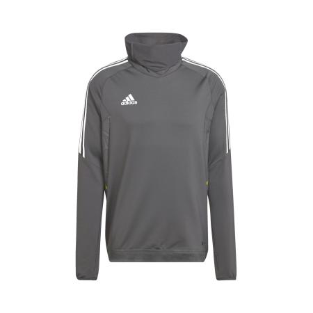 adidas Performance ADIDAS PERFORMANCE Sportsweatshirt grijs / grasgroen / wit