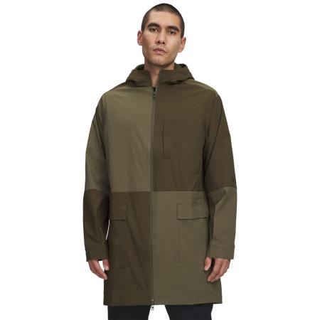 Lang herenjack Under Armour Unstoppable Textured Expedition Groente / Marine OD Groente / Zwart XXL