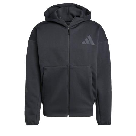 Adidas ADIDAS SPORTSWEAR Sportsweatvest Z.N.E. donkergrijs / zwart