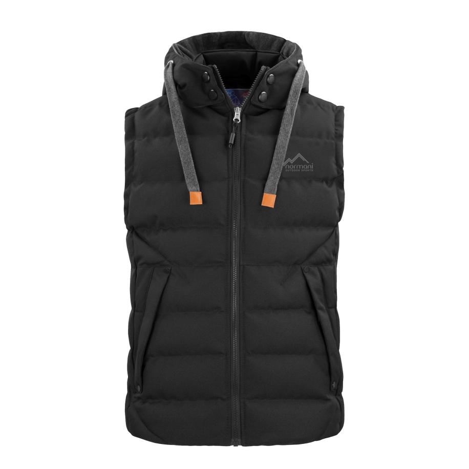 normani normani Sportbodywarmer Yuquot zwart -