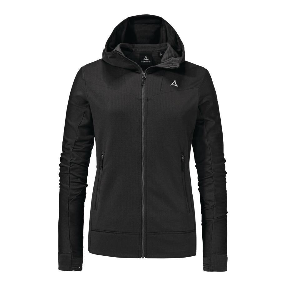 Schöffel Schöffel Functionele fleece jas Blaueis zwart -