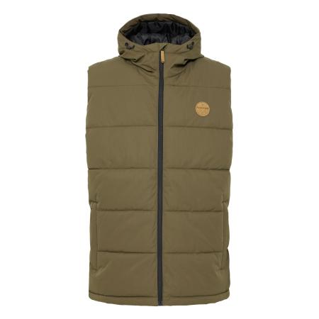 North Bend North Bend Sportbodywarmer Elias olijfgroen