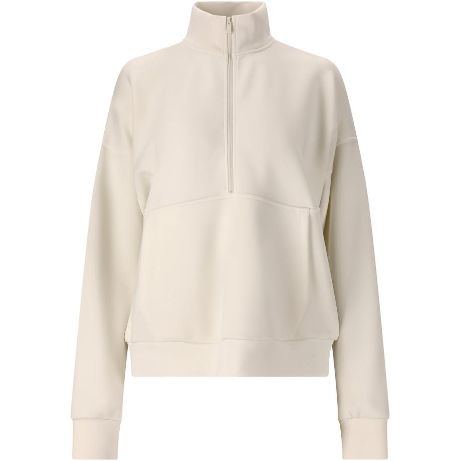 Athlecia Athlecia Sportief sweatvest Jillnana lichtgrijs -