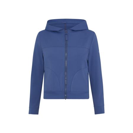 Born Living Yoga Born Living Yoga Sportief sweatvest Nova saffier