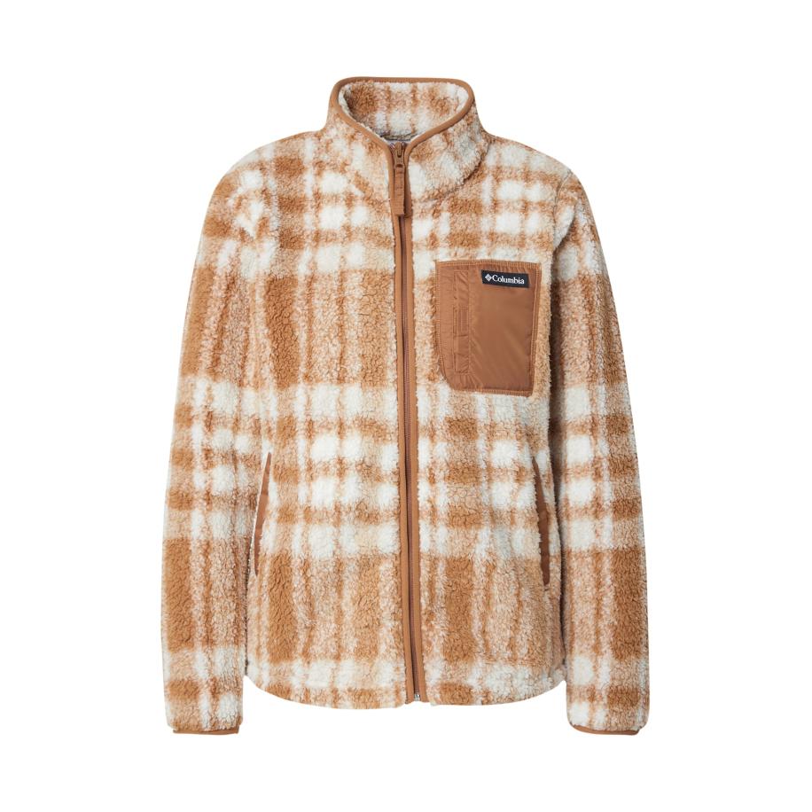 Columbia COLUMBIA Functionele fleece jas West Bend lichtbruin / wit -