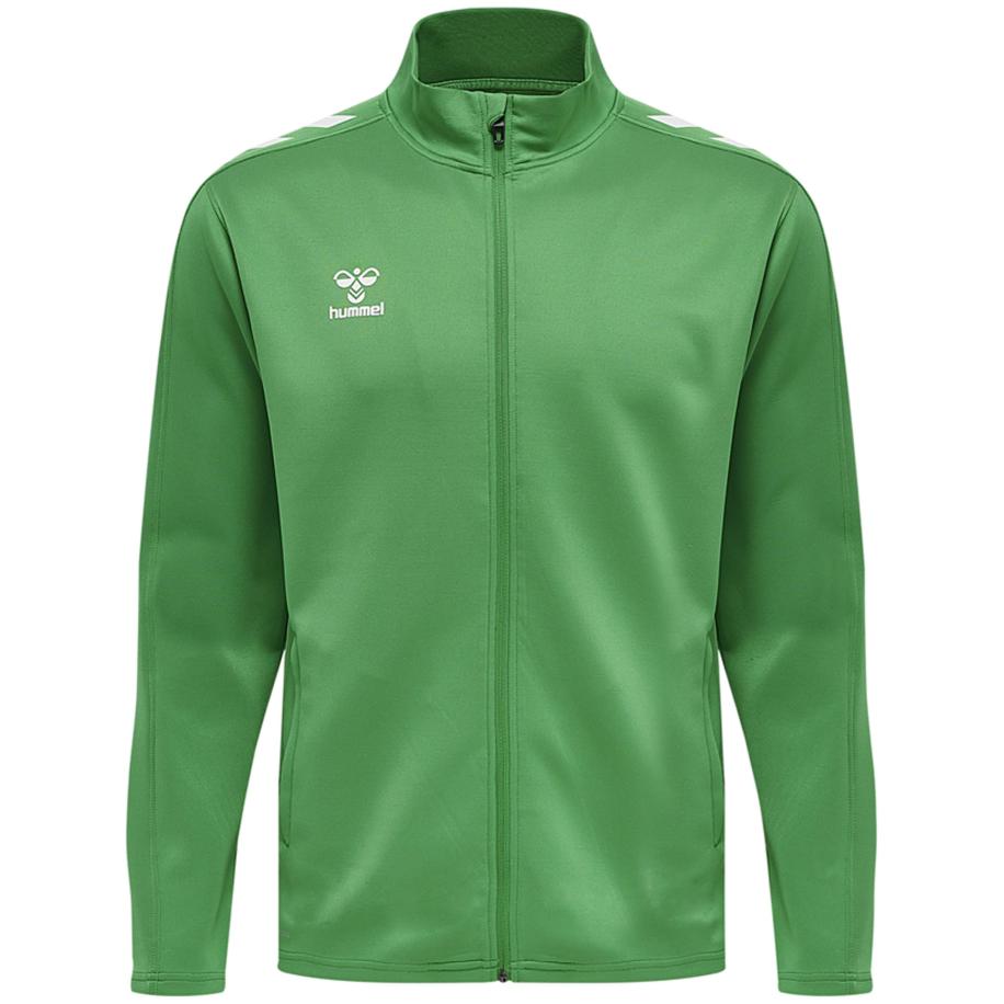 Hummel Hummel Sportsweatshirt grasgroen / wit -