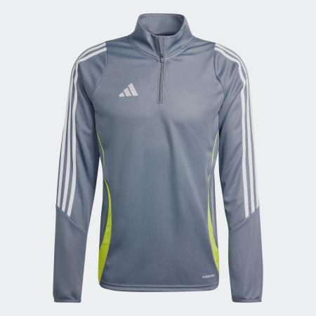adidas Performance ADIDAS PERFORMANCE Sportsweatshirt Tiro 24 limoen / stone grey / wit