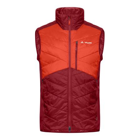 Vaude VAUDE Sportbodywarmer Sesvenna rood / donkerrood / wit