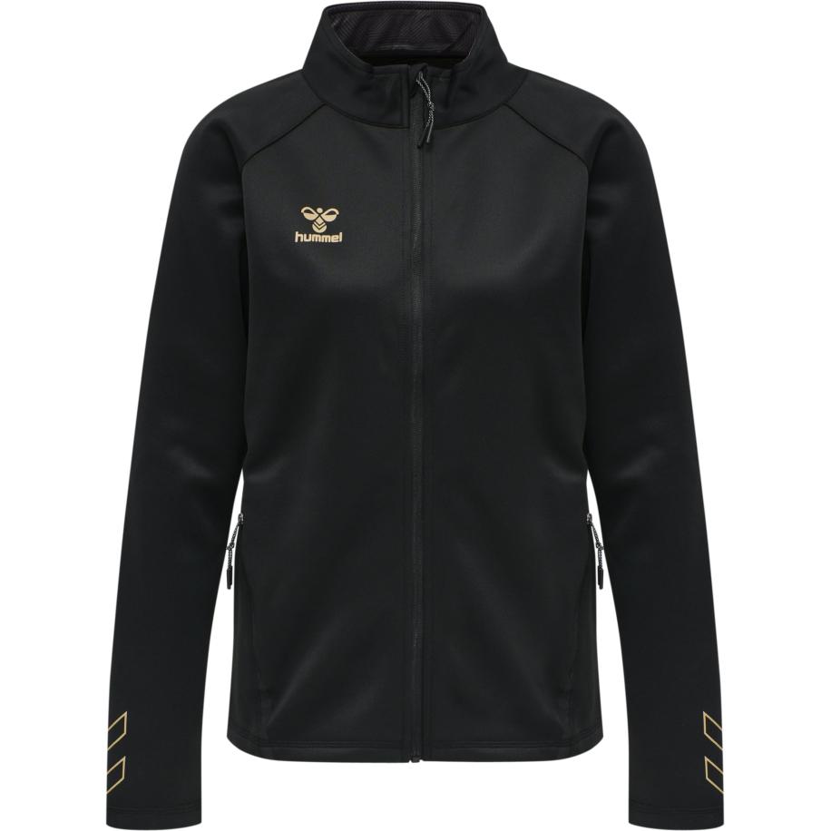 Hummel Hummel Sportief sweatvest Cima beige / zwart -