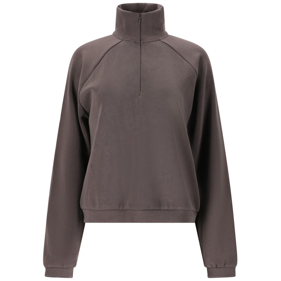 Athlecia Athlecia Sportief sweatshirt Elania antraciet -