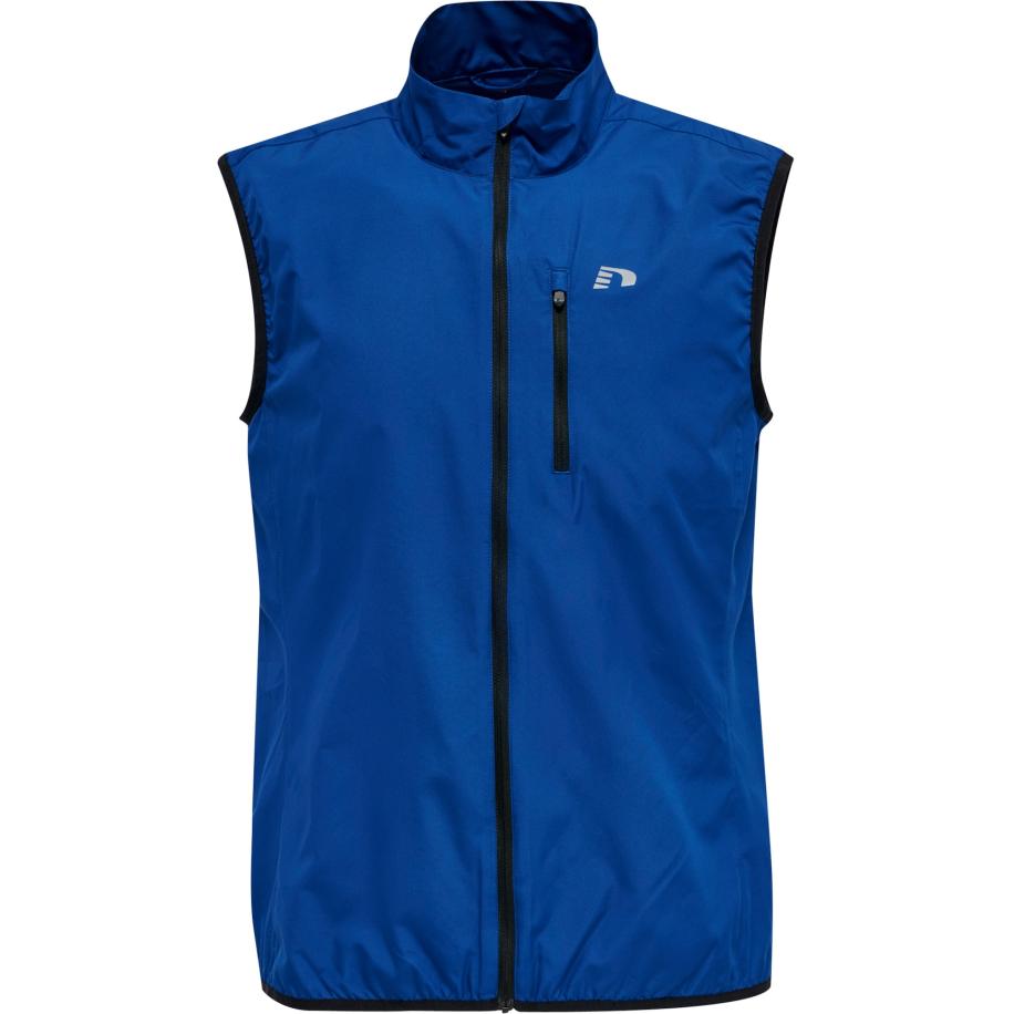 Newline Newline Sportbodywarmer enziaan / grijs / zwart -