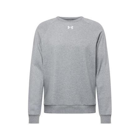 Under Armour UNDER ARMOUR Sportsweatshirt Rival grijs gemêleerd / wit