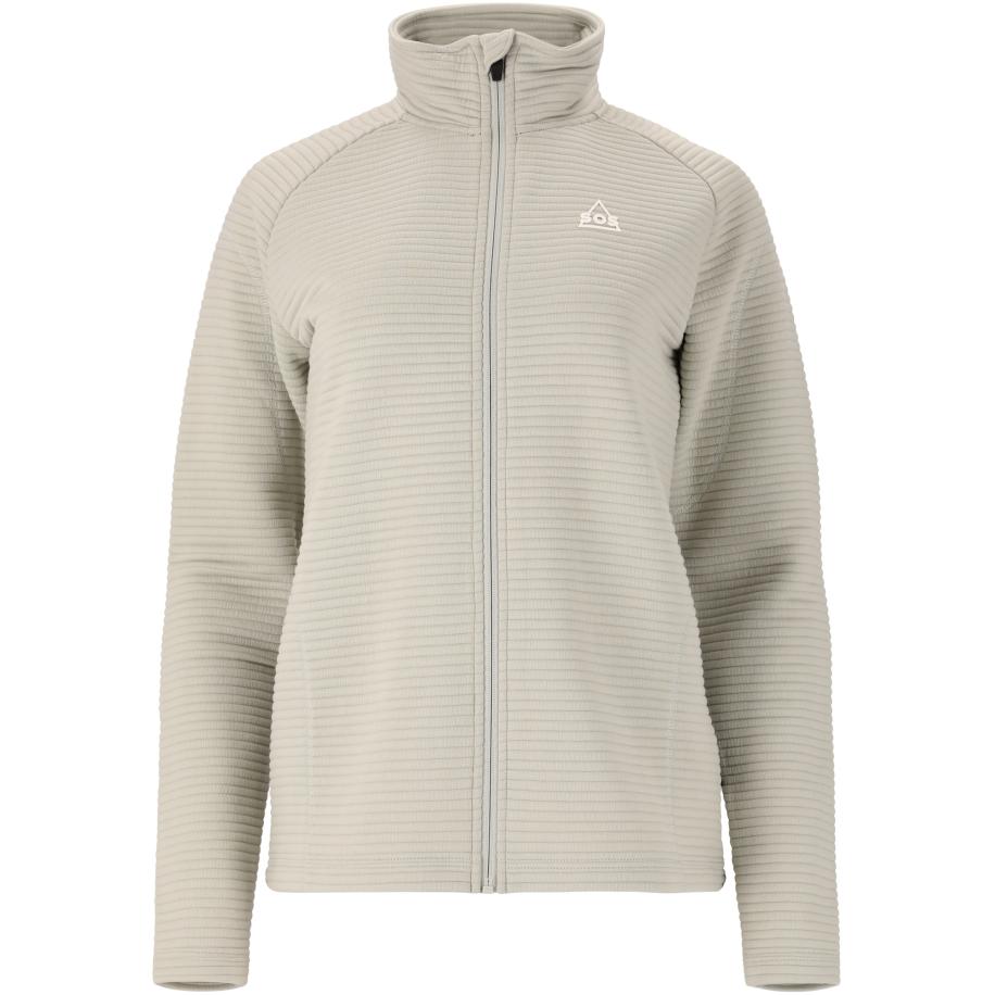 SOS SOS Sportief sweatvest Muju stone grey -