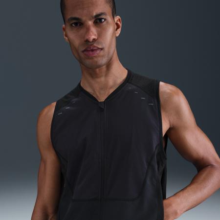 Nike Run Dri-FIT ADV Utility hardloopbodywarmer voor heren - Zwart