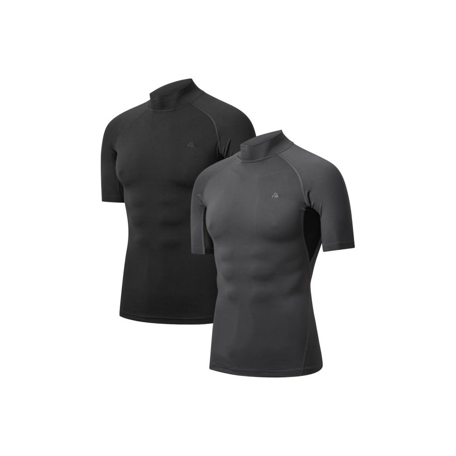 DANISH ENDURANCE DANISH ENDURANCE Sportsweatshirt Compression SS grijs / zwart -