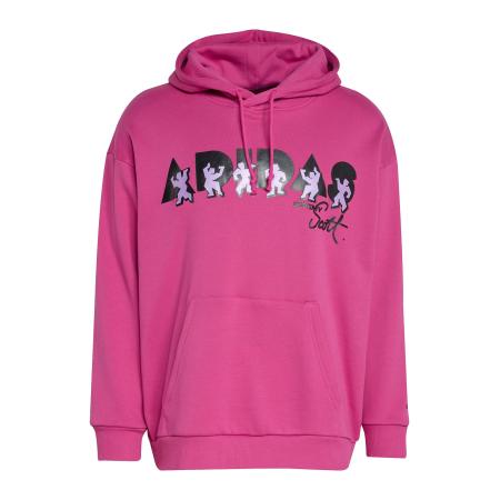 Adidas ADIDAS SPORTSWEAR Sportsweatshirt Adidas x Jeremy Scott sering / pink / zwart