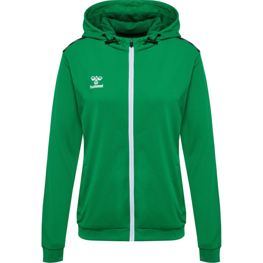 Hummel Hummel Sportief sweatvest AUTHENTIC PL jade groen / wit -