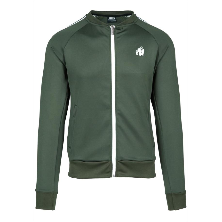 Gorilla Wear Gorilla Wear Sportsweatshirt Riverside groen / donkergroen / wit -