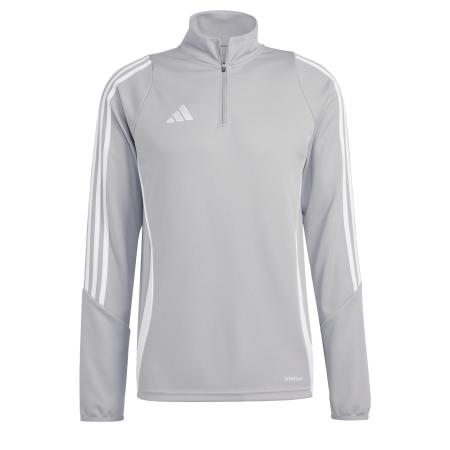 adidas Performance ADIDAS PERFORMANCE Sportsweatshirt Tiro 24 lichtgrijs / wit