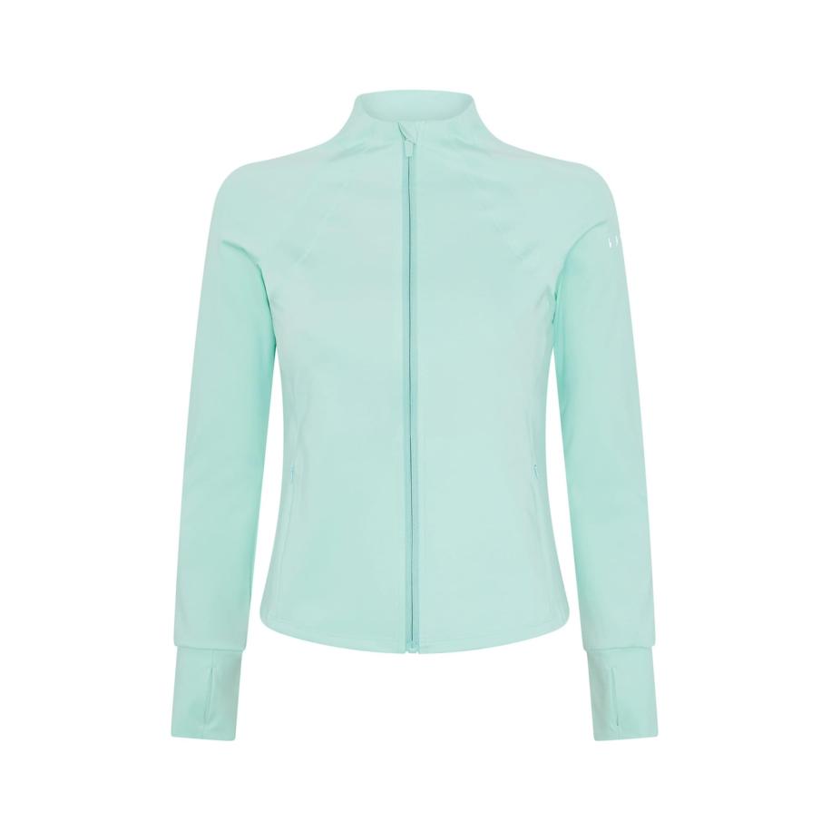 Born Living Yoga Sportief sweatvest Flippo karmijnrood Groen