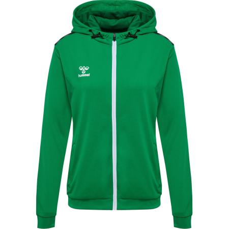 Hummel Hummel Sportief sweatvest AUTHENTIC PL jade groen / wit