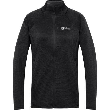 Jack Wolfskin JACK WOLFSKIN Functionele fleece jas zwart