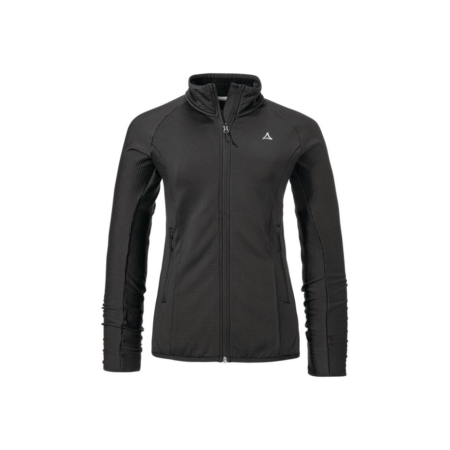 Schöffel Schöffel Functionele fleece jas Style Cascata zwart / wit -
