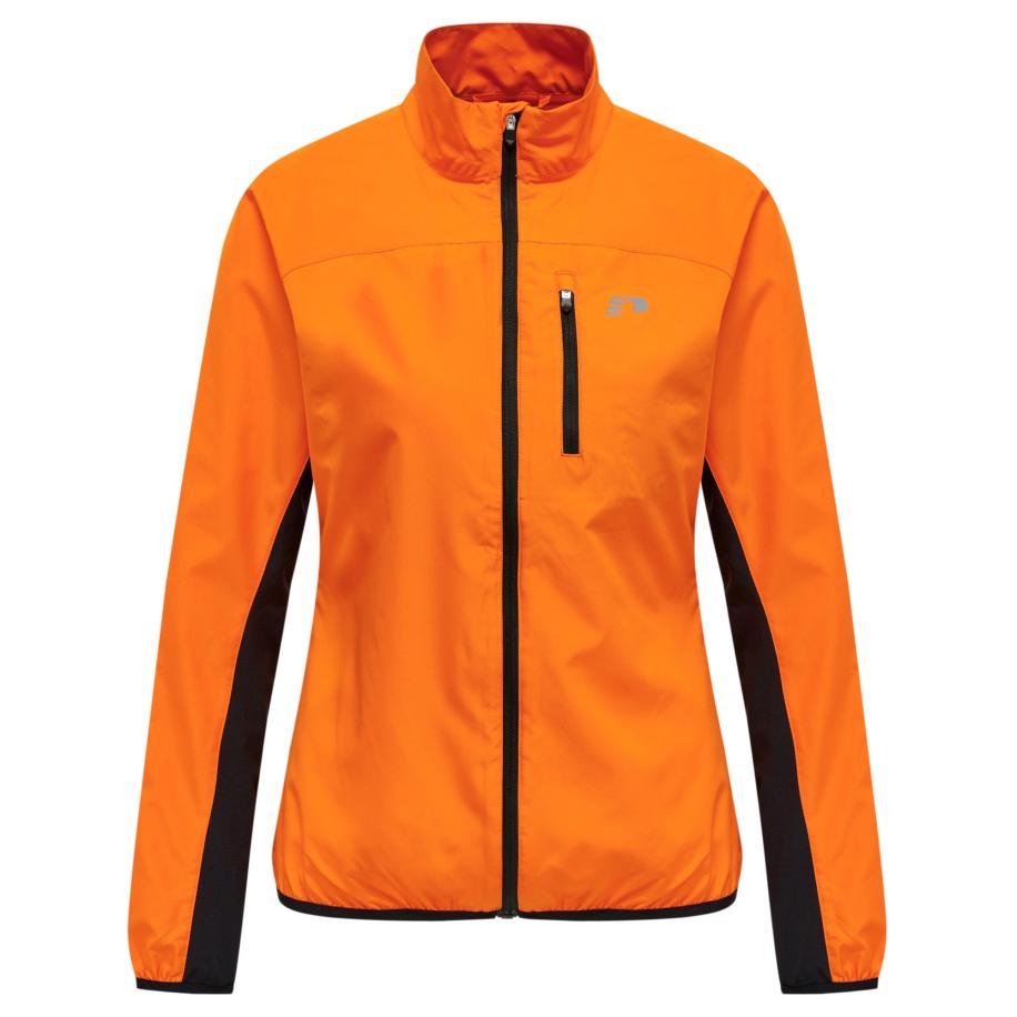 Newline Newline Sportjas oranje / zwart -
