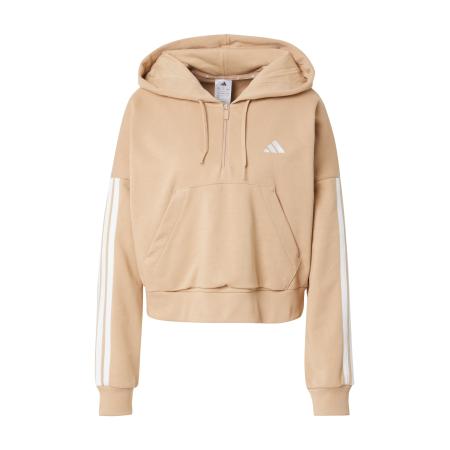Adidas ADIDAS SPORTSWEAR Sportief sweatshirt Essentials donkerbeige / wit