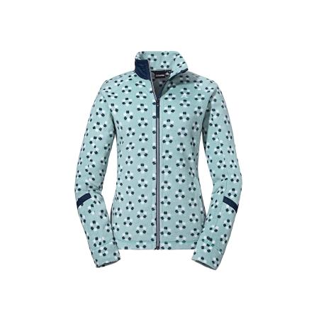 Schöffel Functionele fleece jas Balisalp navy / lichtblauw / zwart / wit