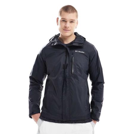 Columbia - Pouring Adventure - Regenjas met capuchon in zwart
