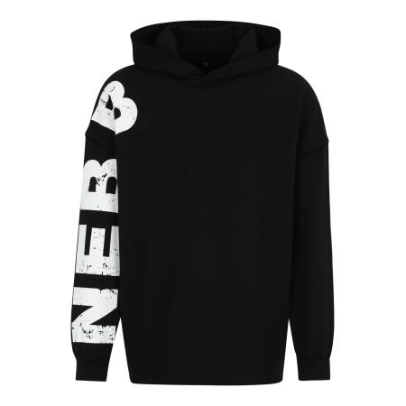 NEBBIA NEBBIA Sportsweatshirt zwart / wit