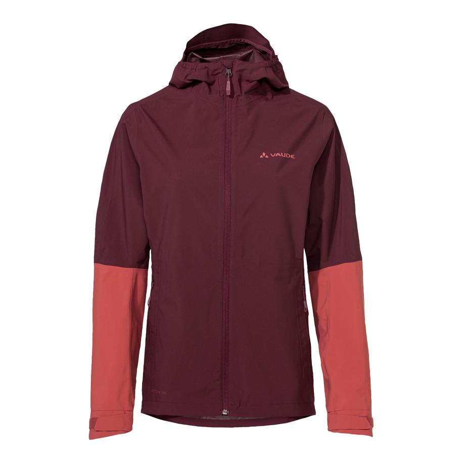 Vaude VAUDE Sportjas Moab bourgogne / pastelrood -