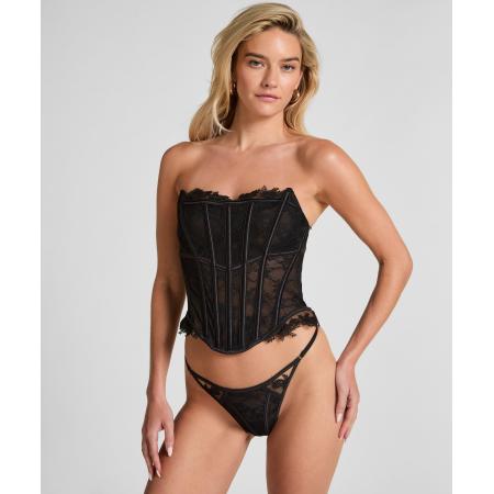 Hunkemöller Hoog uitgesneden string Julia Zwart