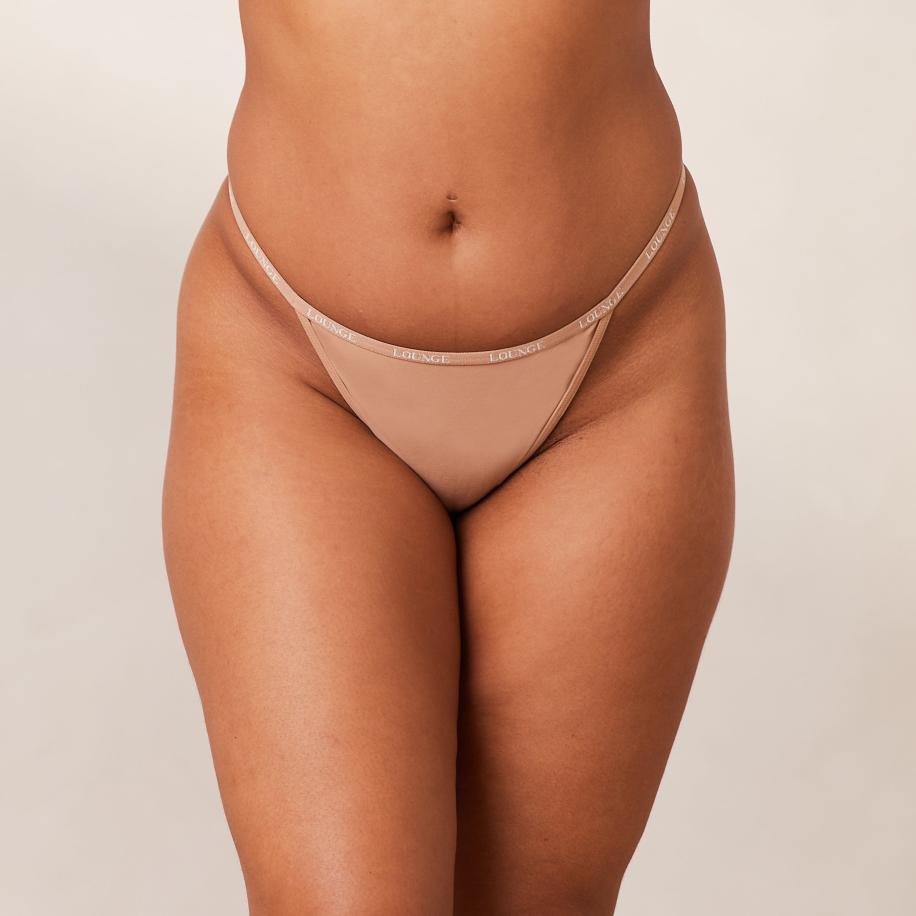 Smooth String Honingkleurig XXL Geel