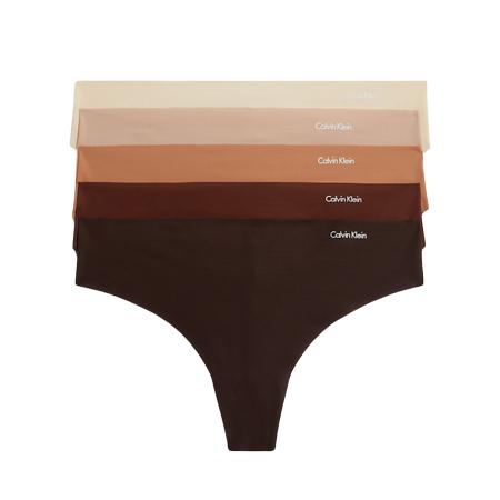 Calvin Klein Thong 5 Pack Invisbles Cotton