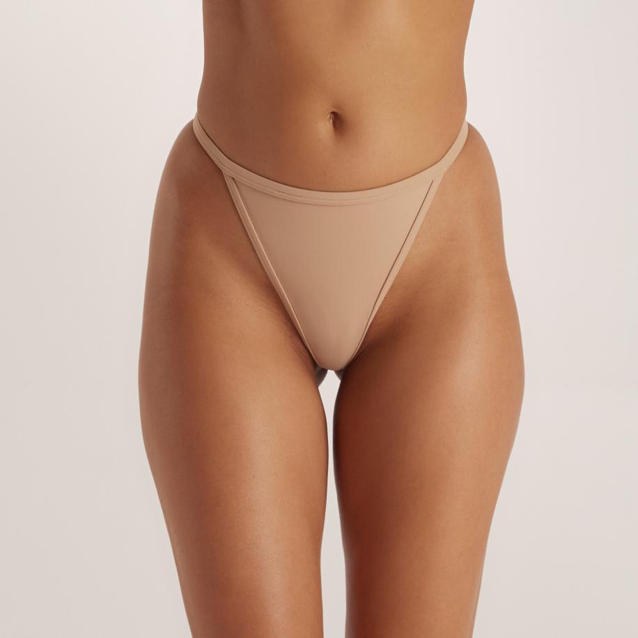Sculpt G-string Honingkleurig XL Geel