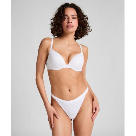 Hunkemöller Katoenen string Wit