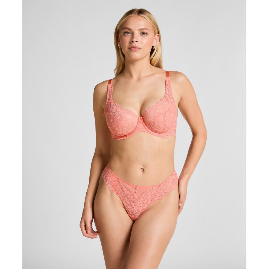 Hunkemöller String Daisy Roze Roze