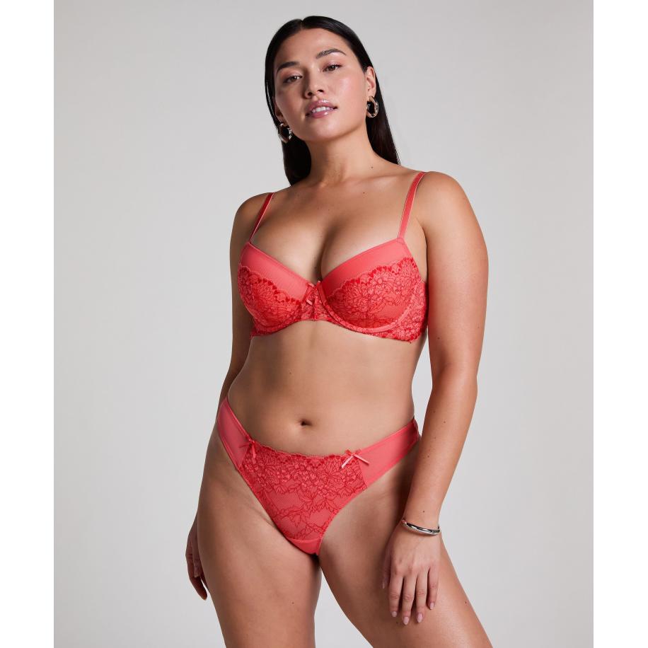 Hunkemöller String Cherry Roze Roze