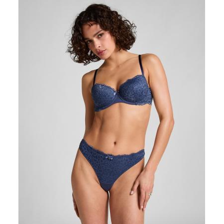Hunkemöller String Marine Blauw