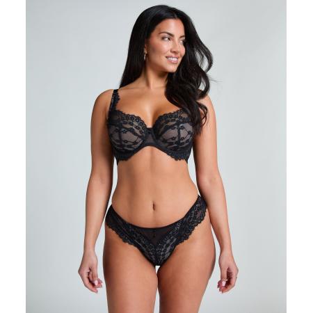 Hunkemöller String Daisy Zwart