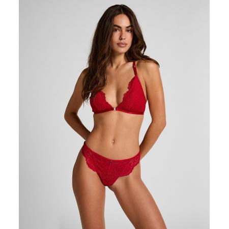 Hunkemöller Hoog uitgesneden string Whitney Rood